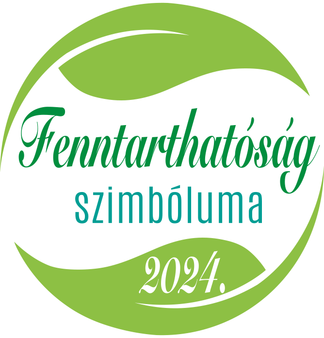 Fenntarthatóság szimboluma logo 2024